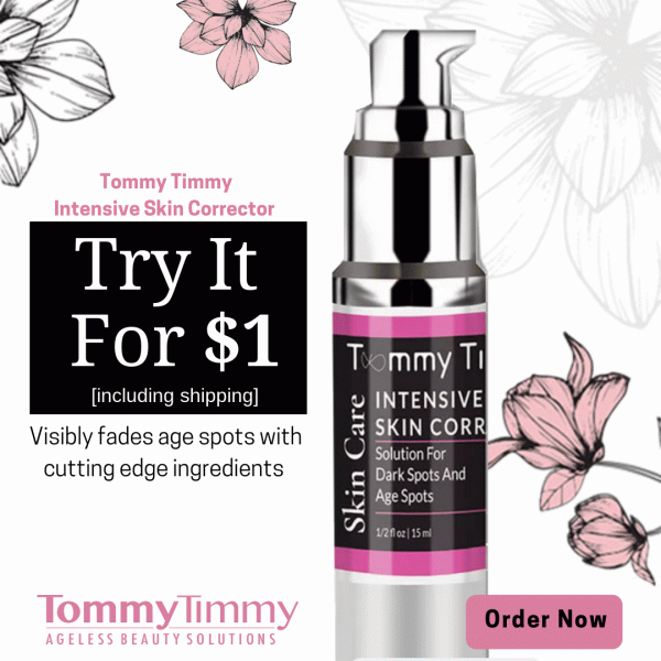 Tommy Timmy Intensive Skin Corrector is the safest, best and most affordable way to get rid of age and sun spots.