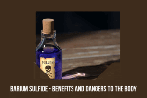 barium sulfide and the body